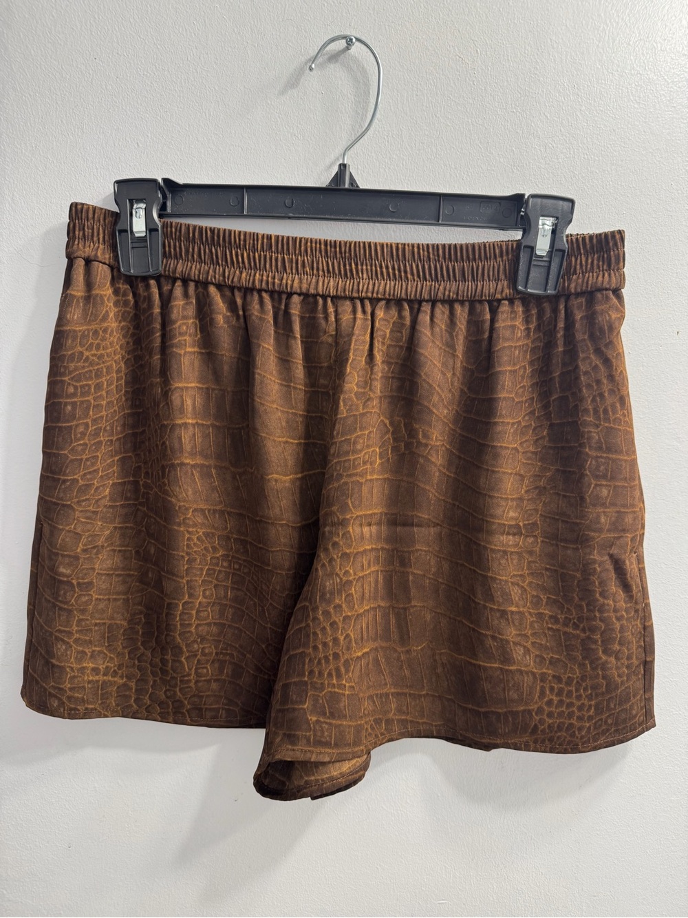Michael Kors Crocodile Embossed Texture Women's Shorts